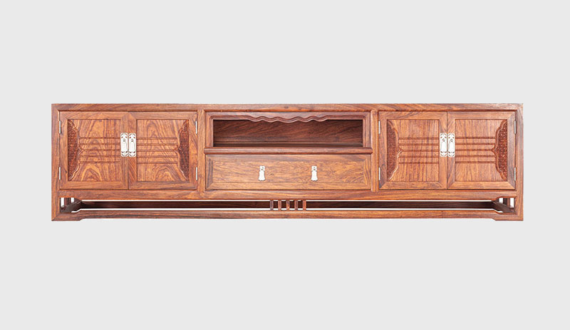 屏山刺猬紫檀电视柜低柜现代中式全实木电视柜客厅高低柜